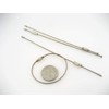5pcs of 15cm Length Key Ring Book Binding Ring Wire