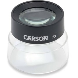 Carson LumiLoupe Lupa de Pie 7X con Doble Lente (LL-77)