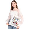 MEIKIUP Alice Fairy Tale Theme Gift Wonderland Alice Flowers Tote
