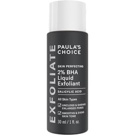 Paula's Choice Skin Perfecting - Líquido salicílico exfoliante 2% BHA, exfoliante facial para puntos negros, poros grandes, arrugas y líneas finas