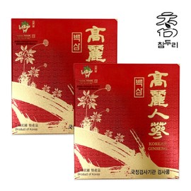 Chamdoori Ginseng Dried Ginseng 600g (300g x 2) / 참두리 인삼 건인삼 600g(300g x 2)