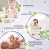 Yugi Green Baby Wipes – Unscented, Compostable, Biodegradable, Plant-Based, Fragrance-Free,