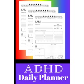 ADHD Daily Planner: Structured Pages to Outsmart Distraction & Get Things Done