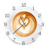 levandeo Glass Wall Clock 30 x 30 cm Glass Picture