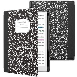 TiMOVO Case for Remarkable Paper Pro 11.8Inch 2024, Lightweight Hard Back Shell Protective Book Folio Cover with Pen Holder for Remarkable Paper Pro Color Tablet, Support Auto Wake/Sleep,BlackNotebook