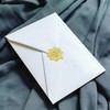 50pcs 5X7Inch Vertical Wedding Invitation Envelope 136x195mm V-Flap 250g Pearl
