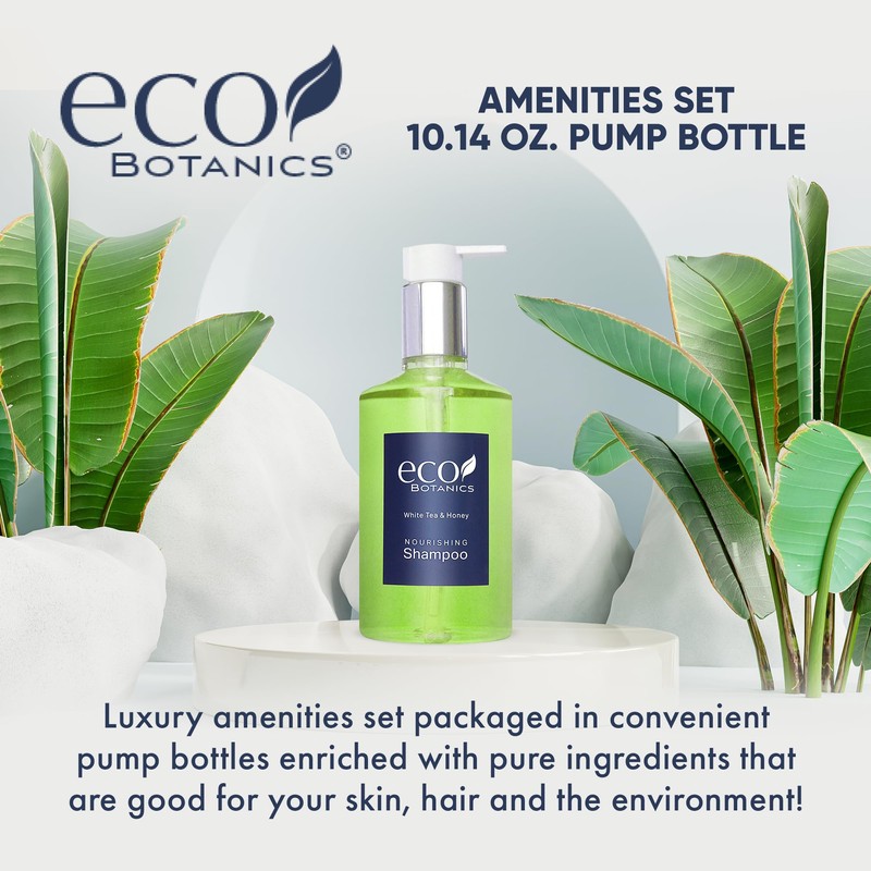 Terra Pure | Eco Botanics Shampoo, White Tea & Honey