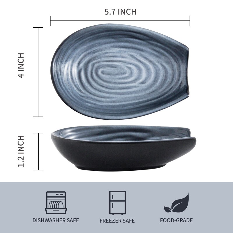 Hasense Spoon Rest for Stove Top and Kitchen Countertop, Large