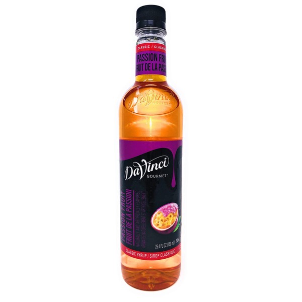 DaVinci Gourmet Classic Passion Fruit Syrup, 25.4 Fluid Ounce (Pack of 1)