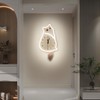 Ragdoll Cat LED Lighted Clock with Swaying Tail - Neon