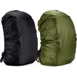 Yogopro Rain Cover for Backpack, School Bag (30-65L), Pack of 2, Waterproof Backpack Rain Cover, Backpack Rain Cover for Camping, Hiking