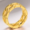 Chunky Gold Rings for Men & Women Gold Chain Rings