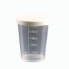 Re-useable Transparent Plastic Beakers Graduated Measuring Specimen Cup 50ml PP