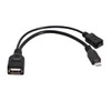 CY Cable Micro USB 2.0 OTG Host Flash Disk Cable