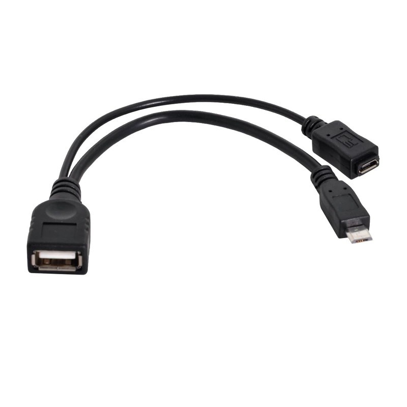 CY Cable Micro USB 2.0 OTG Host Flash Disk Cable