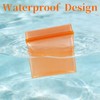 HJZHII 400Pcs Mini Plastic Baggies, 1.2x1'' Colored Resealable Storage Bags
