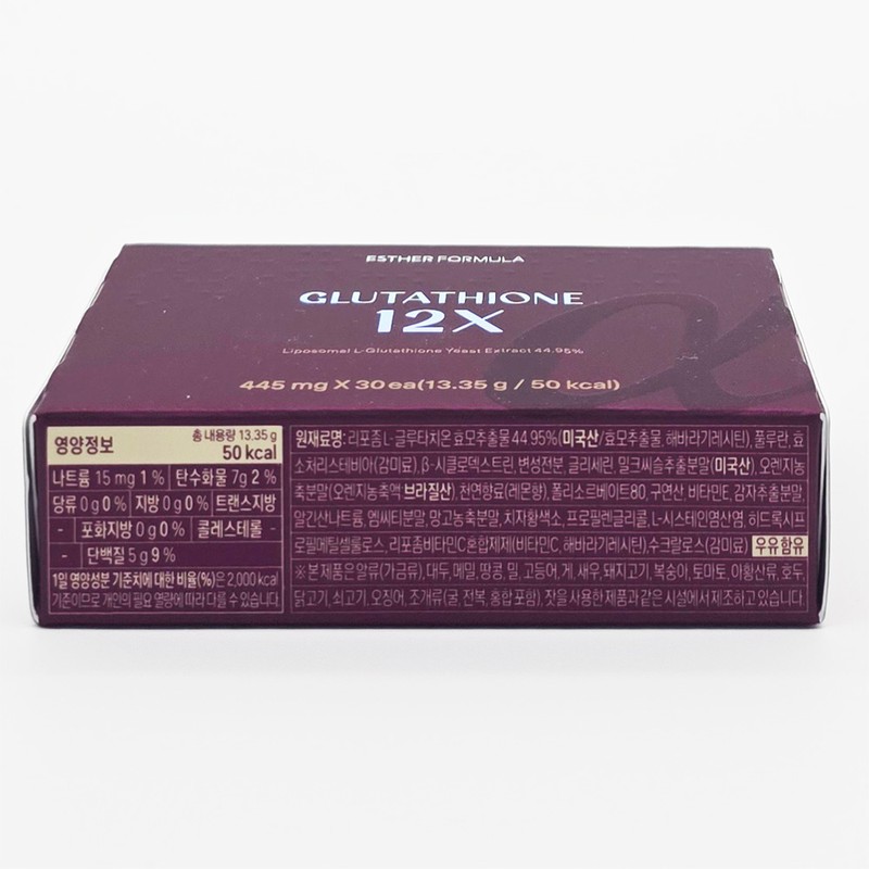 Yeo Esther Liposome Glutathione Ultra 12x Alpha Network 30 sheets