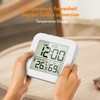 BTBHIHO Digital Shower Clock, Waterproof Bathroom Clock Shower Timer with