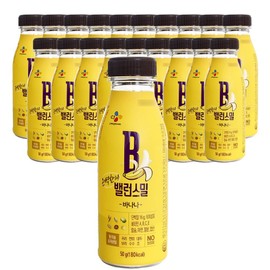 CJ Balance Meal Meal Replacement Banana Sunsik Breakfast 20pcs / CJ 밸런스밀 식사대용 바나나 선식 아침 20개
