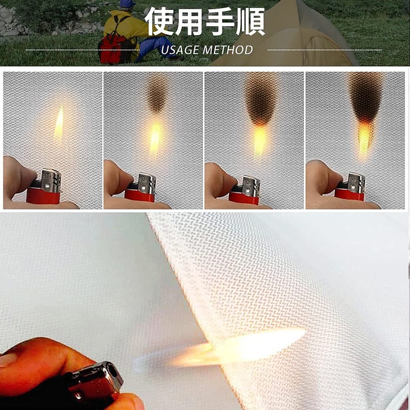 Chaslean Fire Stand Sheet, Fireproof Sheet, Bonfire Stand, Fireproof, Grass