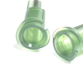 SANANTS -14 GA Blunt Tip Dispensing Needle 1.5 inch with Luer Lock,Precision Applicator (Olive 50 PCS)