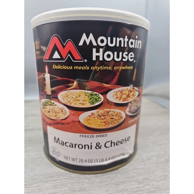 Mountain House Freeze Dried Macaroni & Cheese 20.4 Oz Survival