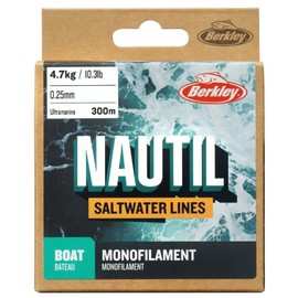 Berkley Nautil Boat Monofilament Fishing Line (UltraMarine, UltraMarine - 0.25mm-4.7kg-600m)
