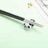Set of 6 ceramic panda chopsticks rests with gift box,
