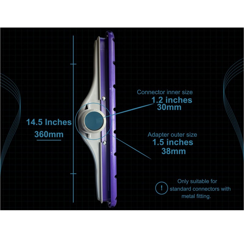 14″ EZ Glide Floor Tool Compatible with ProTeam Backpack Vacuums