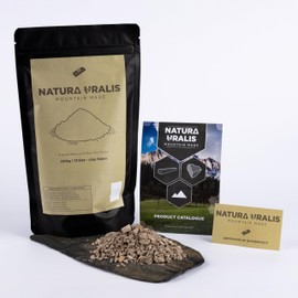 Natura Uralis Siberian Yellow Clay Flakes | 500g Natural Yellow Tone, Pastel to Golden Yellow - Amazing Crunch, Satisfying Earthy, Velvety and Firm Texture, ASMR Experience