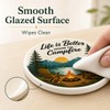 Outdoor Coasters for Drinks, Ceramic Coaster Set of 4 with