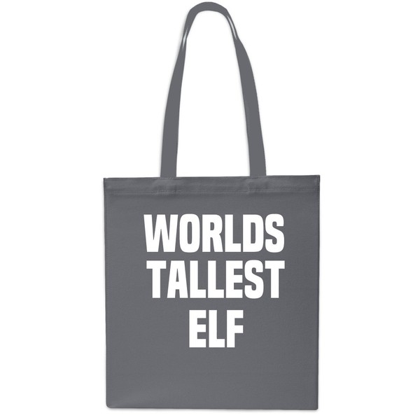 Worlds Tallest Elf Christmas Tote Shopping Gym Beach Bag 42cm