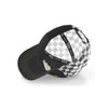 Tracker Men's Breathable Cap, Racer, Natural, Black/White, One Size, black
