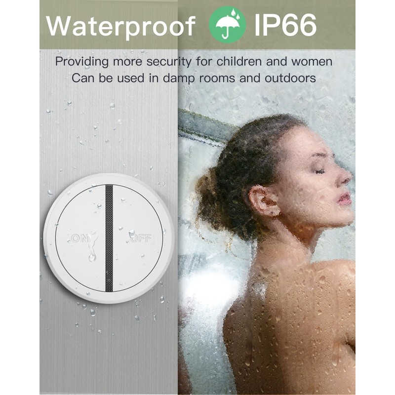 UTOI 230 V Light Switch Set with Receiver Remote Control