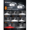 ATuMan Headlamps LED MH1 (2 Pack with Charging Case)