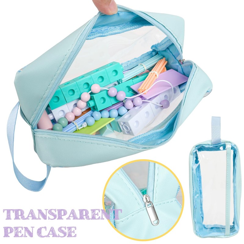 iZoeL School Mathematics Set, Student Pencil Case Children Calculation Aid