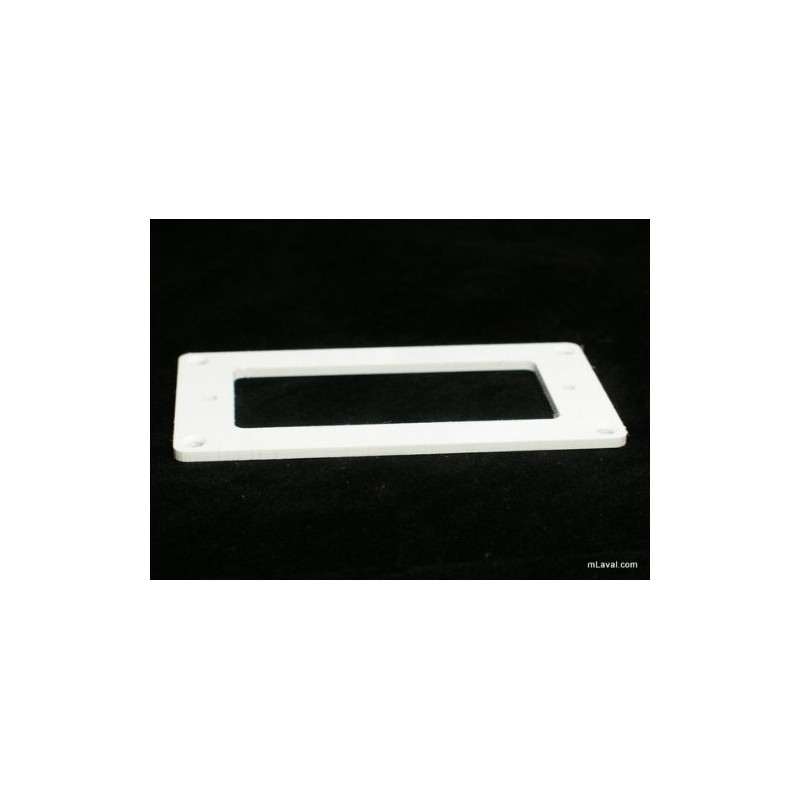 Humbucker to Mini-Humbucker Adapter Pickup Ring -WHITE (A71)