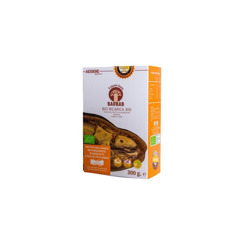 Superfrutti Aessere - Baobab Ricarica Bio 300 g - solubile
