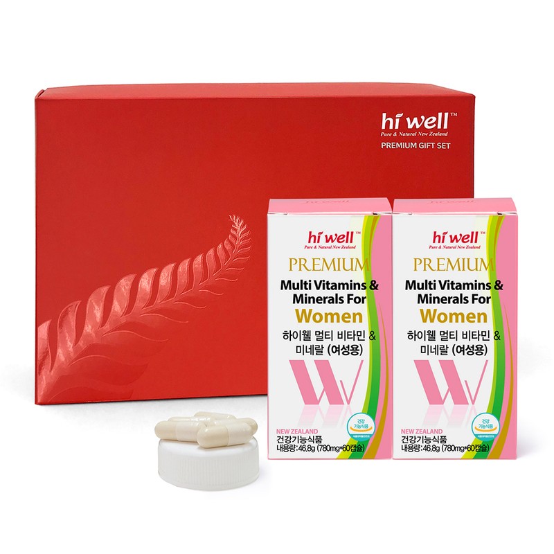Hi Well Women's Multivitamin Mineral 60 Capsules (2 bottles) (4