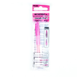 Pentel Refill For Handy-Line S Highlighter, Pink Ink, Box of 12 (SLR3-P)