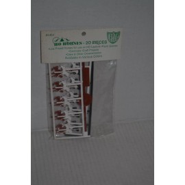 IHC 4404 Ho Scale Horses White, Black, Brown 20pcs total