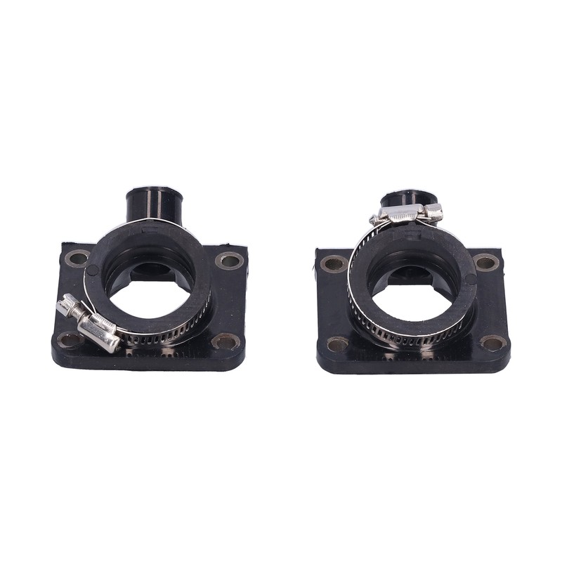 Pair of Carburetor Intake Manifold Boots Rubber Holder Replacement for