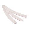 Professional Nail Files 100 180 Curved White Fine & Coarse