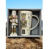 STPGOODS Nutcracker Christmas Mug and Ornament Set in Gift Box