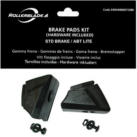 Rollerblade Rollen Brake Pad STD 2 PCS, Schwarz, One Size