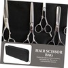 FOMIYES 3 Pcs Hair Scissors Storage Scissors Bag Case Zipper