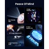 POCOCO Galaxy Star Projector for Bedroom with Replaceable Optical Film