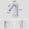 Dimmable Wall Lamps Wall Mounted Reading Lights for Book at