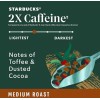 Starbucks 2 Boxes - Starbucks 2X Caffeine Med Roast K