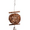 Karlie Balle En Bois Oiseaux 10 Cm Diamètre Rempi De